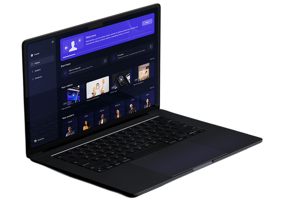 AI Video Platform Dashboard
